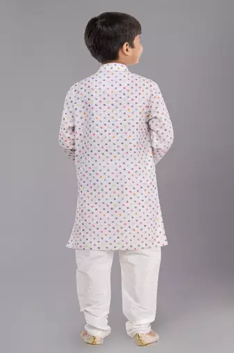 Mono Fabric-Polystar Boy's Kurta Pyjama