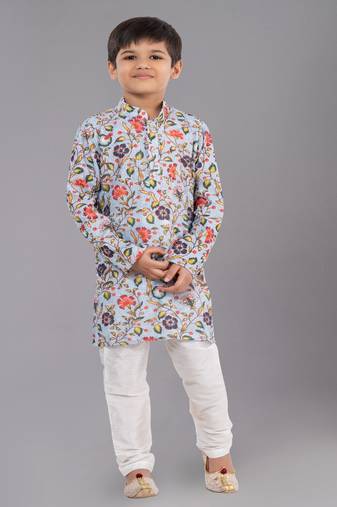 Mono Fabric-Polystar Boy's Kurta Pyjama