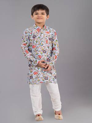 Mono Fabric-Polystar Boy's Kurta Pyjama 1