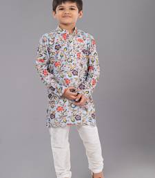Mono Fabric-Polystar Boy's Kurta Pyjama