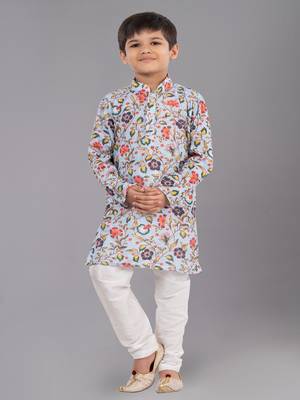 Mono Fabric-Polystar Boy's Kurta Pyjama 2