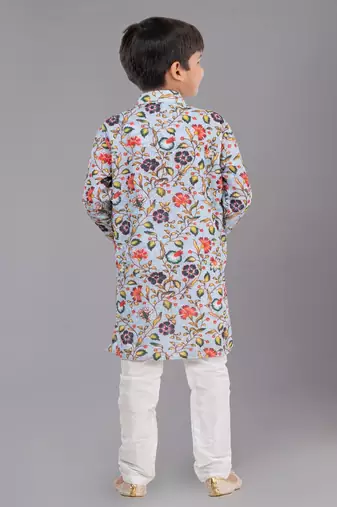 Mono Fabric-Polystar Boy's Kurta Pyjama