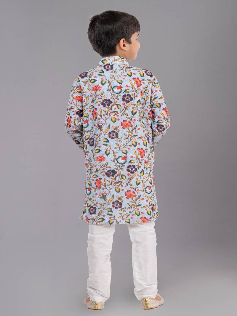 Mono Fabric-Polystar Boy's Kurta Pyjama