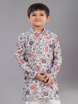 Mono Fabric-Polystar Boy's Kurta Pyjama 5