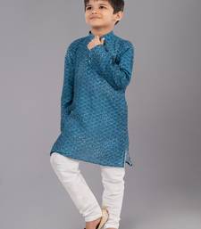 Mono Fabric-Polystar Boy's Kurta Pyjama