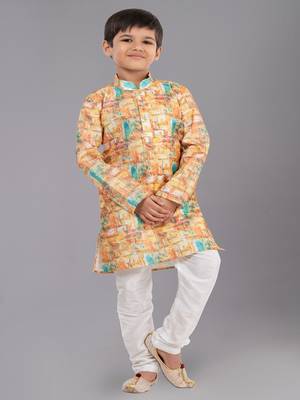 Mono Fabric-Polystar Boy's Kurta Pyjama 1