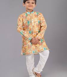 Mono Fabric-Polystar Boy's Kurta Pyjama
