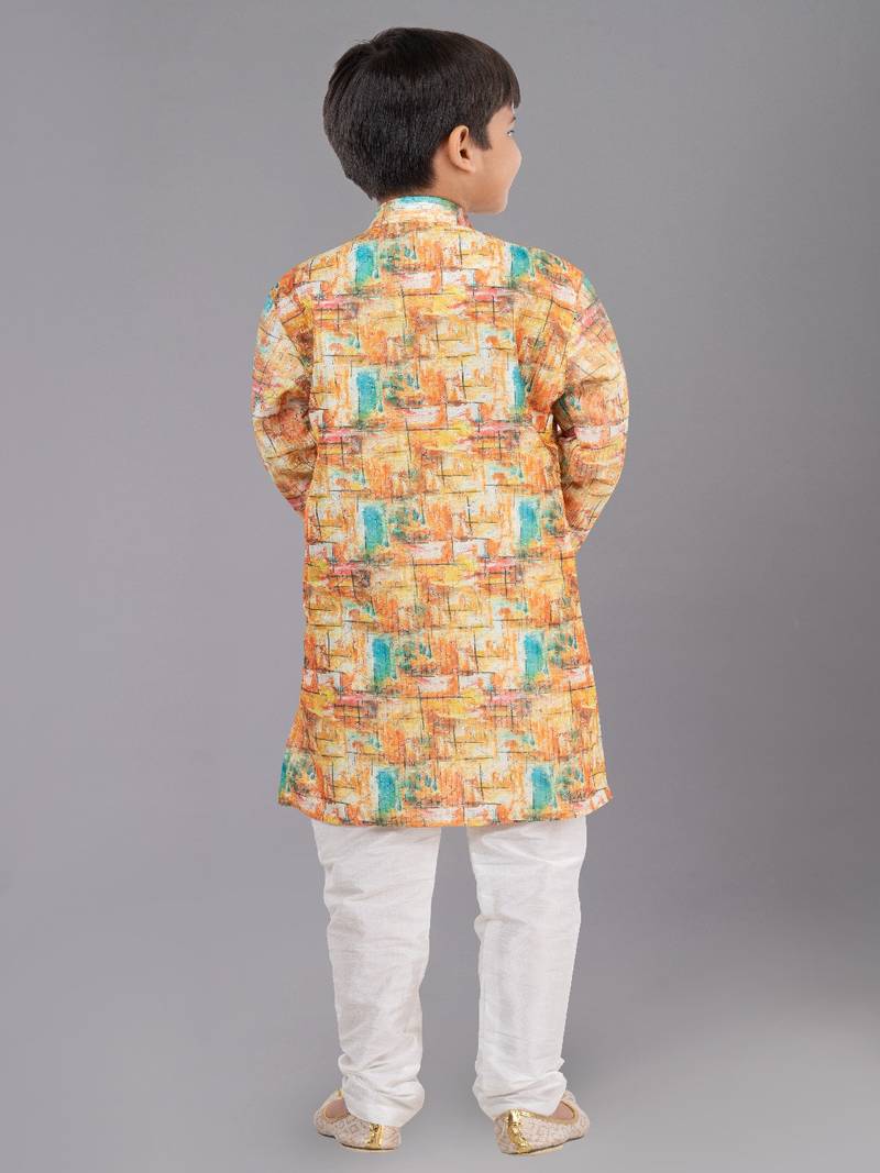 Mono Fabric-Polystar Boy's Kurta Pyjama