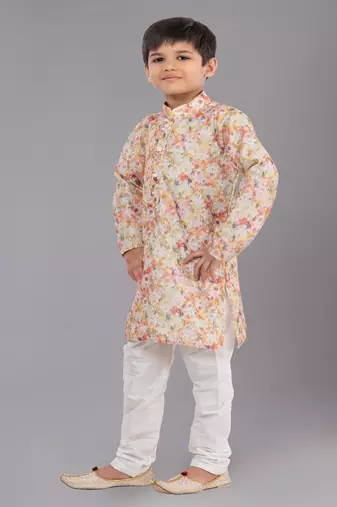 Mono Fabric-Polystar Boy's Kurta Pyjama