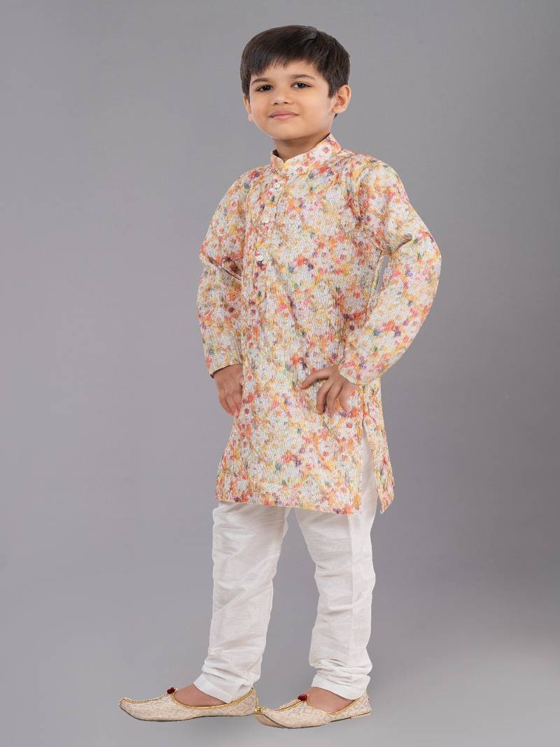 Mono Fabric-Polystar Boy's Kurta Pyjama