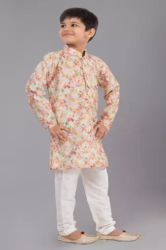 Mono Fabric-Polystar Boy's Kurta Pyjama