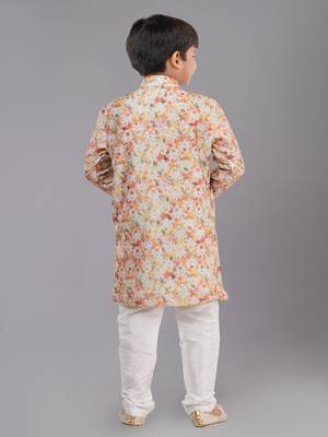 Mono Fabric-Polystar Boy's Kurta Pyjama 4