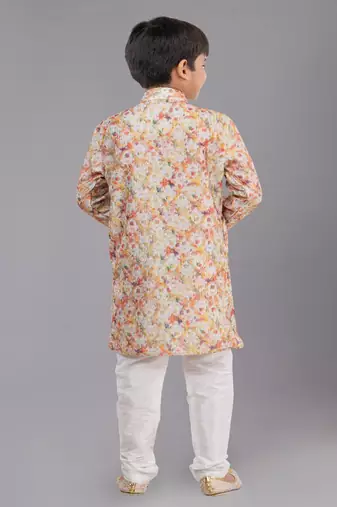 Mono Fabric-Polystar Boy's Kurta Pyjama