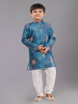 Mono Fabric-Polystar Boy's Kurta Pyjama 1