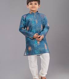 Mono Fabric-Polystar Boy's Kurta Pyjama