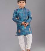 Mono Fabric-Polystar Boy's Kurta Pyjama