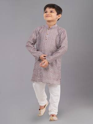 Mono Fabric-Polystar Boy's Kurta Pyjama 1