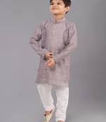 Mono Fabric-Polystar Boy's Kurta Pyjama