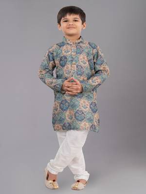 Mono Fabric-Polystar Boy's Kurta Pyjama 1