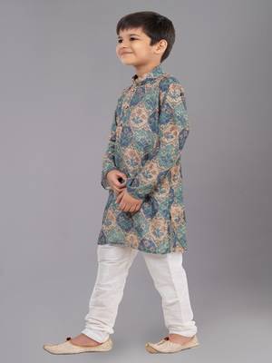 Mono Fabric-Polystar Boy's Kurta Pyjama 2