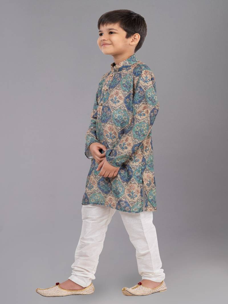 Mono Fabric-Polystar Boy's Kurta Pyjama