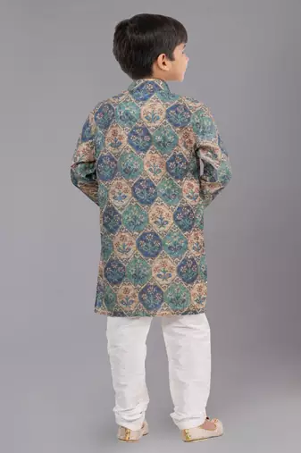 Mono Fabric-Polystar Boy's Kurta Pyjama