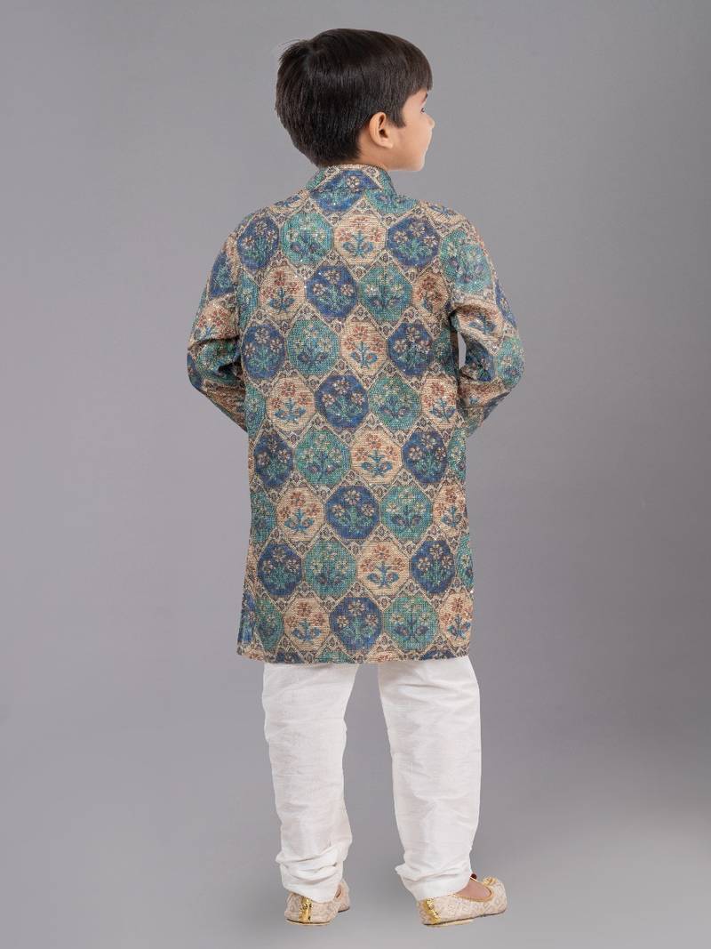 Mono Fabric-Polystar Boy's Kurta Pyjama