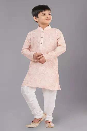 Mono Fabric-Polystar Boy's Kurta Pyjama