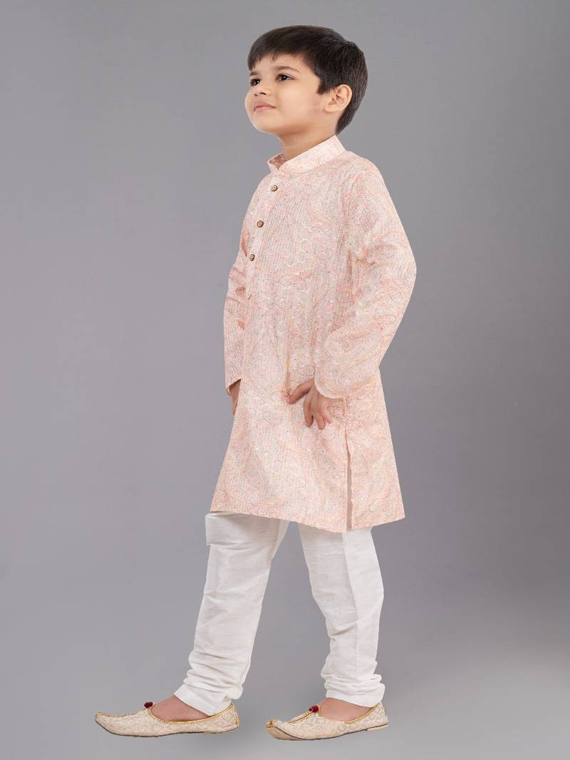 Mono Fabric-Polystar Boy's Kurta Pyjama