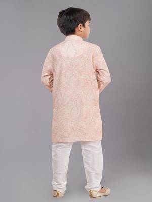 Mono Fabric-Polystar Boy's Kurta Pyjama 4