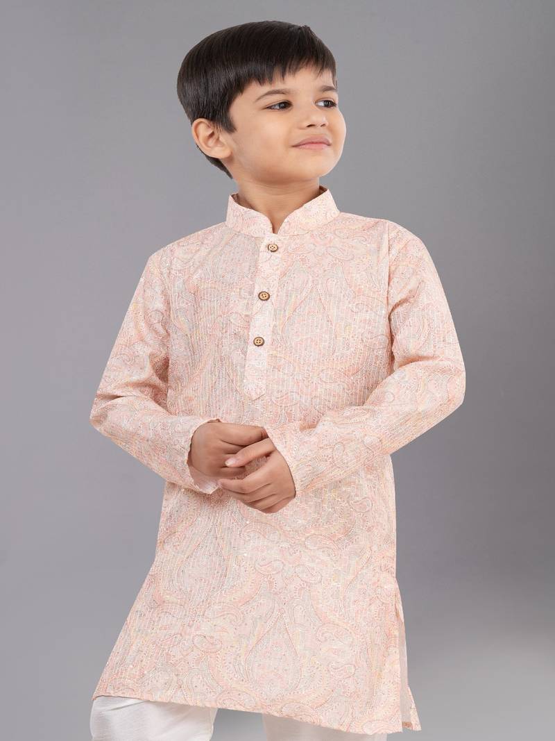 Mono Fabric-Polystar Boy's Kurta Pyjama
