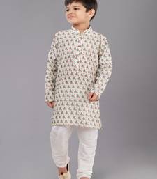 Mono Fabric-Polystar Boy's Kurta Pyjama