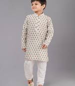 Mono Fabric-Polystar Boy's Kurta Pyjama