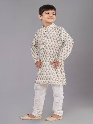 Mono Fabric-Polystar Boy's Kurta Pyjama 2