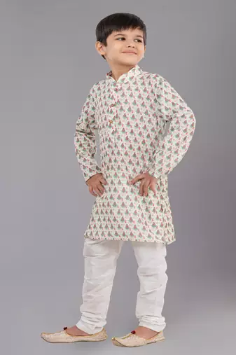 Mono Fabric-Polystar Boy's Kurta Pyjama