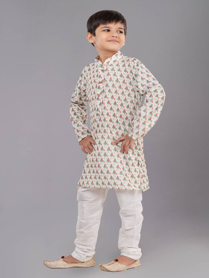 Mono Fabric-Polystar Boy's Kurta Pyjama