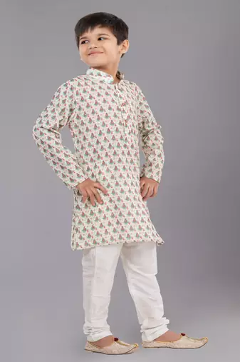 Mono Fabric-Polystar Boy's Kurta Pyjama
