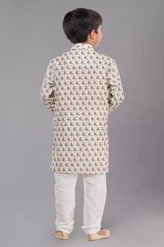 Mono Fabric-Polystar Boy's Kurta Pyjama