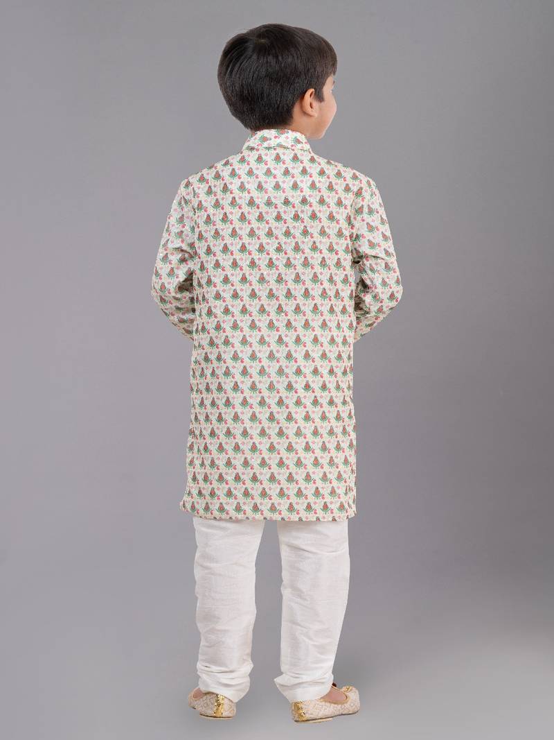 Mono Fabric-Polystar Boy's Kurta Pyjama