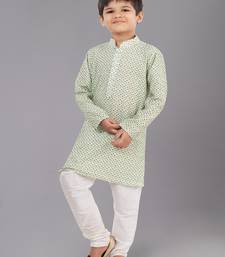 Mono Fabric-Polystar Boy's Kurta Pyjama