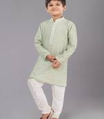 Mono Fabric-Polystar Boy's Kurta Pyjama