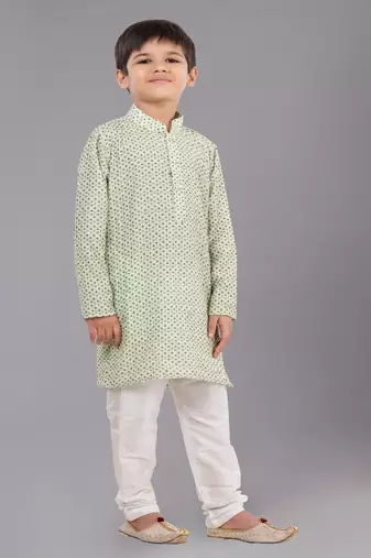 Mono Fabric-Polystar Boy's Kurta Pyjama