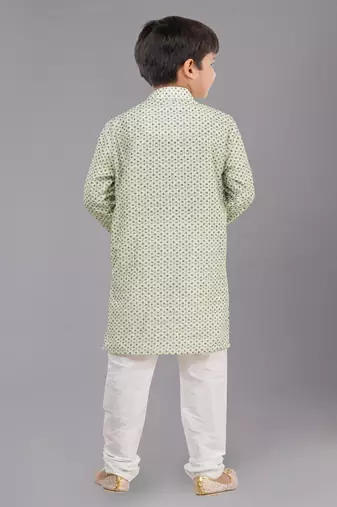 Mono Fabric-Polystar Boy's Kurta Pyjama