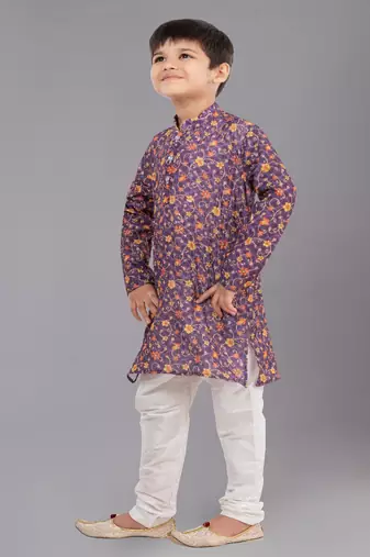 Mono Fabric-Polystar Boy's Kurta Pyjama