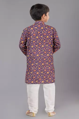 Mono Fabric-Polystar Boy's Kurta Pyjama