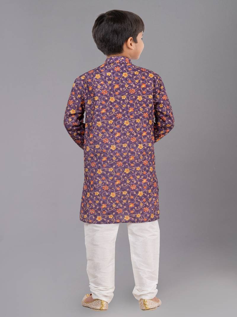 Mono Fabric-Polystar Boy's Kurta Pyjama