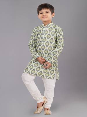 Mono Fabric-Polystar Boy's Kurta Pyjama 1