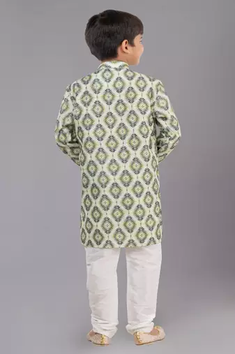 Mono Fabric-Polystar Boy's Kurta Pyjama