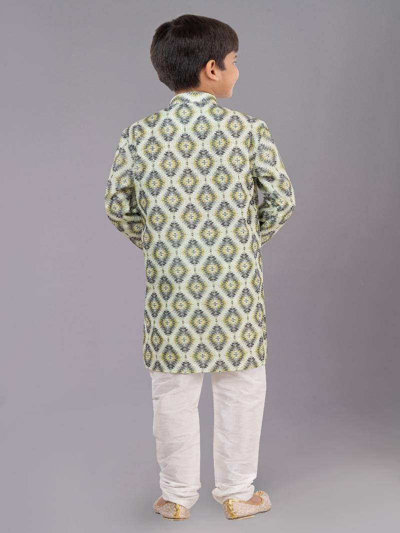 Mono Fabric-Polystar Boy's Kurta Pyjama