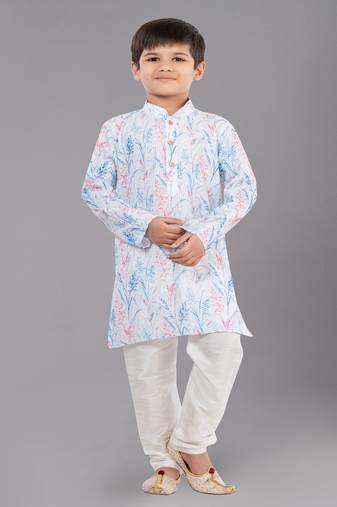 Mono Fabric-Polystar Boy's Kurta Pyjama
